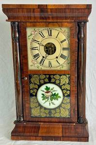 Antique Seth Thomas Ogee Shelf  8 Day Weight Clock