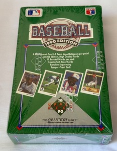 1990 Upper Deck Factory Sealed 36 Pack Baseball Card Box