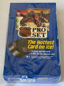 1990 Pro Set Hockey FactoryS ealed 36 Pack Box