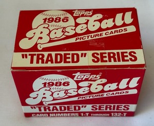 1986 Topps Traded Baseball - Factory Sealed - Bo Jackson, Barry Bonds, Jose Canseco, Will Clark RCs