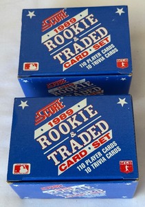 1989 Score Rookie and Traded Baseball Card Sets - Ken Griffy Jr. RCs