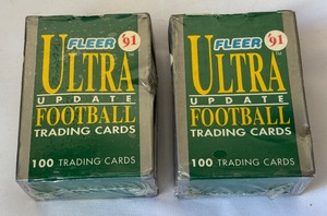 (2) 1991 Fleer Ultra Update Football Card Sets