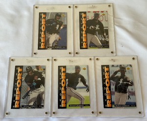 Michael Jordan Baseball Scouting Report 5-Card Set 1994 Upper Deck