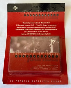 Michae Jordan The Jordan Championship Upper Deck 24 Basketball Card Set - Chance for Autographed Card
