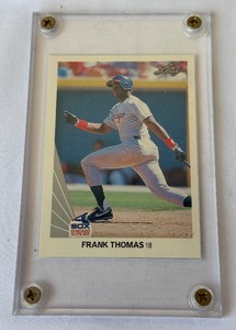 Frank Thomas RC 1990 Leaf #300 Rookie Baseball Card