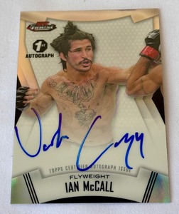 Iam McCall Auto 1st Autograph 2012 Topps Fines #A-IM UFC Card