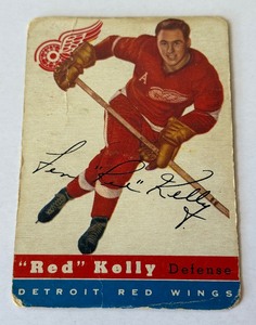 1954 Topps Red Kelly HOF #5 Vintage Hockey Card