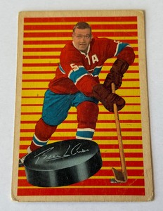 1962 Parkhurst Hockey Bernard (Boom Boom) Geoffrion Vintage Card