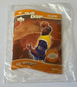 Kobe Bryant and Complete 1997 Upper Deck Slam Dunk Champion 10-Card Nestle Set - New in Package - RARE