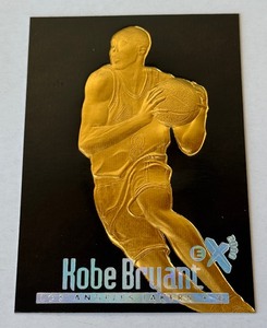 Kobe Bryant 2000 eX 23kt Gold Limited Edition 5000 1997 Numberd 10825000 Basketball Card