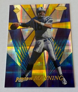 Peyton Manning RC PREVIEW 1998 Collectors Edge Rookie Masters #RM1 Football Card