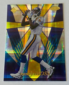 Randy Moss RC PREVIEW 1998 Collectors Edge Rookie Masters #RM5 Football Card