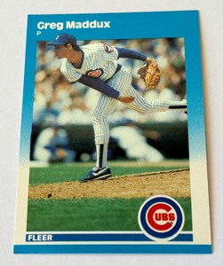 Greg Maddux RC 1987 Fleer Update #U-68 Rookie Baseball Card