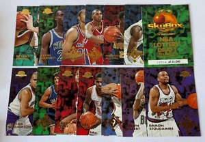 1995-96 SkyBox Premium NBA Lotter Draft Picks Set Limited Edition, 25,000 Made, w Kevin Garnett RC