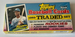 1989 Topps Traded Baseball Card Set - Ken Griffey Jr. RC