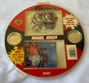 Michael Jordan Air Slammin Upper Deck Pog Set and Basketball Cards