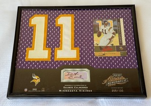 Daunte Culpepper Autograph 1000 2000 Absolute Memorabilia Playoff Numberd 059100 Minnesota Vikigns Football