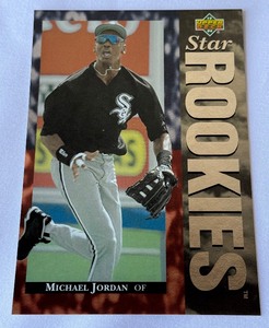Michael Jordan RC Oversized 1994 Upper Deck #19 - Limited Edition Numbered 1374645,000 Rookie Baseball Card