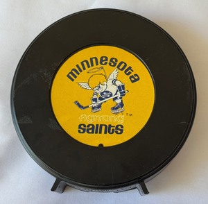 Minnesota Fighting Saints Vintage WHA Hockey Piggy Bank