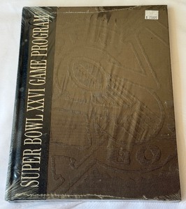 Super Bowl XXVI Game Program - new in package