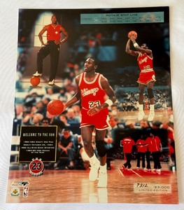 Michael Jordan Limited Edition 23,000 Rookie Year Photo