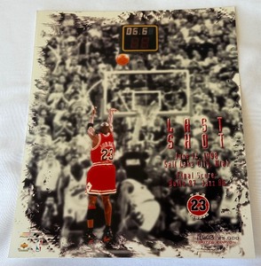 Michae Jordan Limited Edition 23,000 Last Shot Photo
