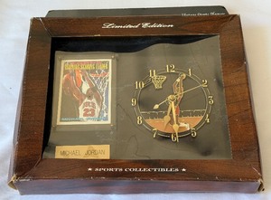 Michael Jordan Limited Edition Collectible Basketball Clock