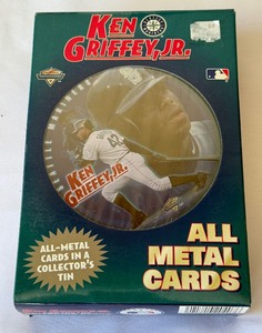 Ken Griffey Jr. Metallic Impressions All-Metal Baseball Card Set - New