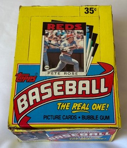 1986 Topps Baseball - 36 Pack Box - Vintage Baseball Cards