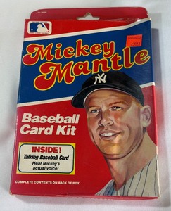 Mickey Mantle Baseball Card Kit