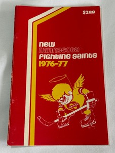 1976-77 Minnesota Fighting Saint Vintage Program