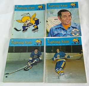 (4) 1970s Minnesota Fighting Saints Programs - 1