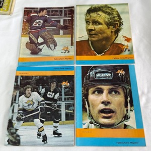 (4) 1970s Minnesota Fighting Saints Programs -2