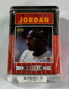 Michael Jordan Upper Deck Metal Basketball Card Set - New Sealed