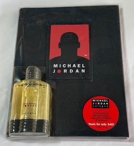 Michael Jordan Cologne New w Notepad and Calculator Portfolio