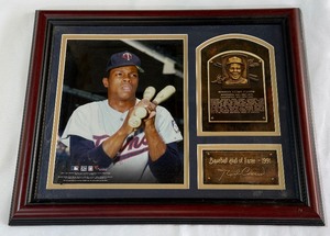 Rod Carew Framed Photo Piece - Minnesota Twins