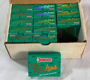 (14) 1991 Donruss The Rookies Baseball Card Sets