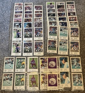 Lot of 100 Minnesota Vikings Burger King Crime Prevention Football Cards