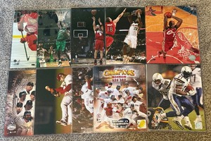 (10) Misc 8x10 Photos - LeBron James, Garnett, and More - Basketball, Baseball, Hockey
