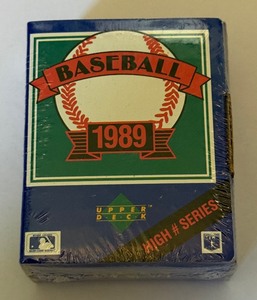 1989 Upper Deck Baseball High # Series - NewSealed