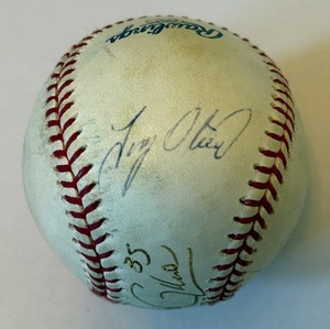 Tony Oliva, Corey Koskie, Ron Gardenhire Minnesota Twins Autographed Baseball