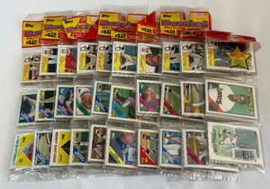 (10) 1988 Topps Baseball Card Rack Packs