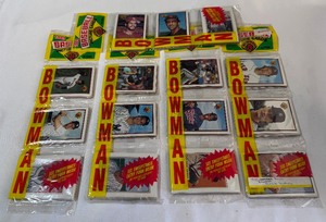 (5) 1989 Bowman Baseball Card Rack Packs - Ken Griffey Jr. RCs