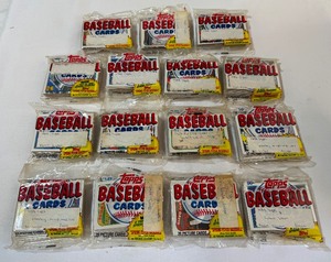 (15) 1988 Topps Baseball Card Hanger Packs
