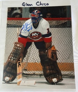 Glenn Chico Autographed 8x10 Hockey Photo