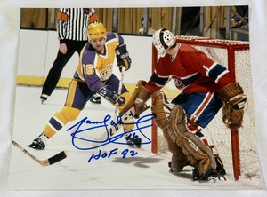 Marcel Dionne Autographed 8x10 Hockey Photo