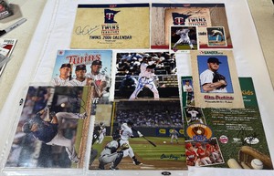 Minnesota Twins Large Autograph Lot - 1