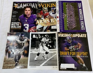 Minnesota Vikings Large Autograph Lot - 1
