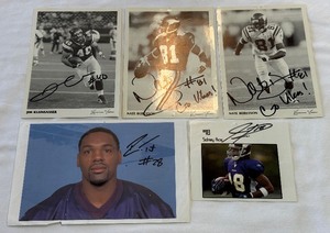 Minnesota Vikings Large Autograph Lot - 2