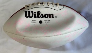 Minnesota Vikings Autographed Football - Tons of signatures